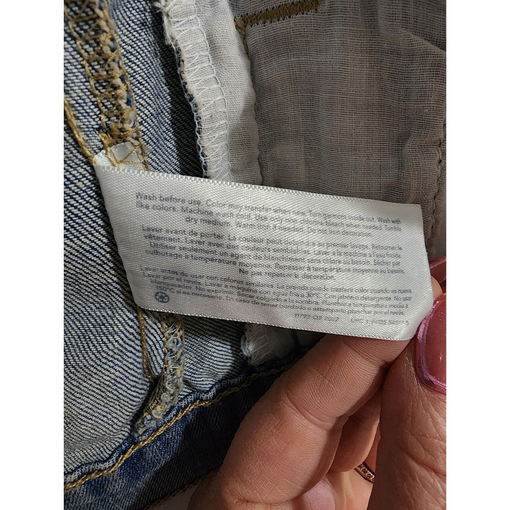 Carters Kid Blue Denim Trucker Jacket Size 4 Medium Wash Stretch Cotton 3M406310 - Picture 4 of 6